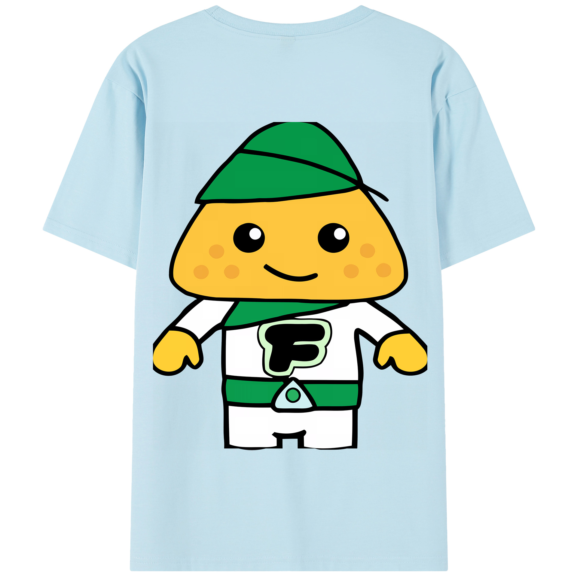 （画像用） アンパンマン Anpanman 綿100％半袖Tシャツ（背面プリント）